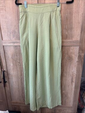 Free People Light Green Maxi Skirt